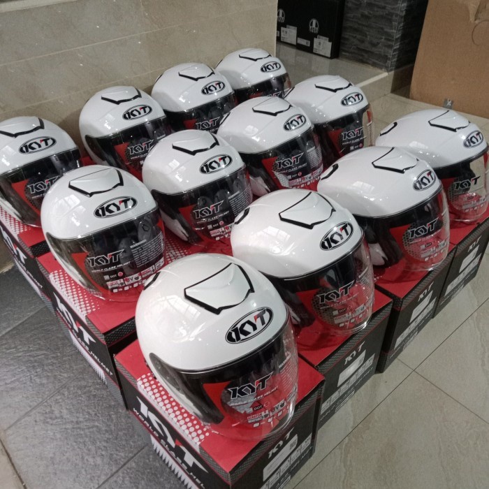 HELM KYT KYOTO SOLID WHITE