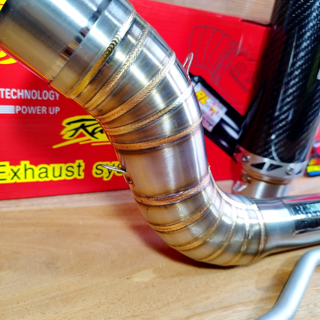 KNALPOT RED LEO MX KING ORIGINAL