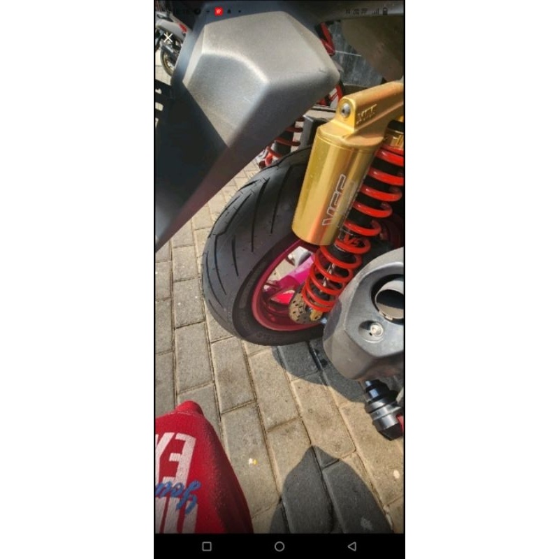 Pirelli Diablo Rosso Scooter ukuran 150/70 ring 14