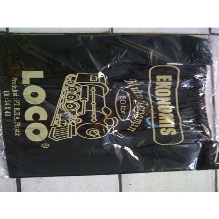 pernakpernik- kantong plastik kresek Loco 40 ekonomis