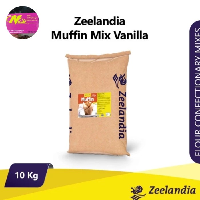

zeelandia zimuffin vanilla 1 kg tepung premix khusus grab dan gojek