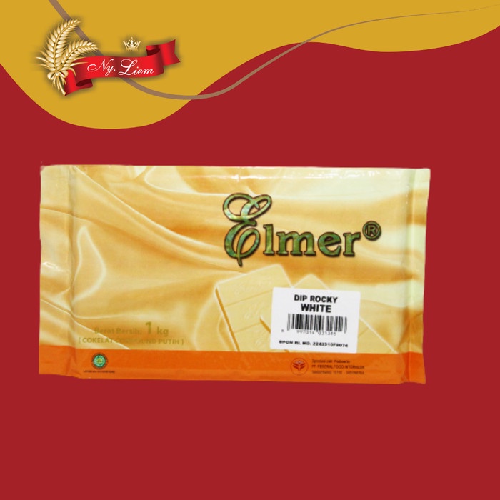 

HJ ELMER Chocolate Compound Dip Rocky - White 1 kg