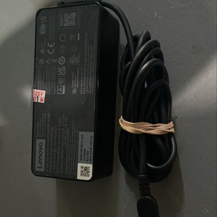 Charger Type C Laptop Lenovo Original