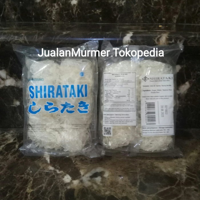 

(Good) Dry Shirataki Mie Kering 10pcs 250gr