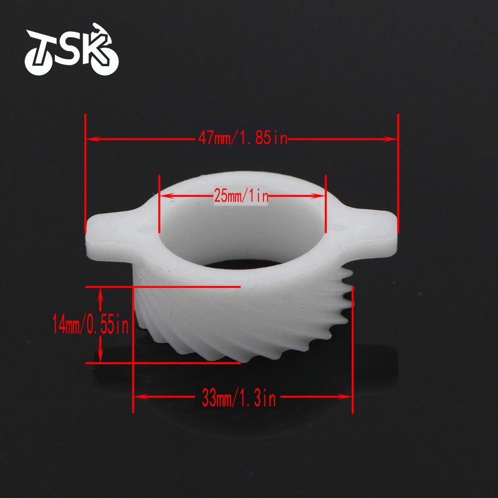 Speedometer Odometer Drive Gear Teeth Nylon For Suzuki Drz 400 Drz 400S Drz 400Se Drz 400Sm