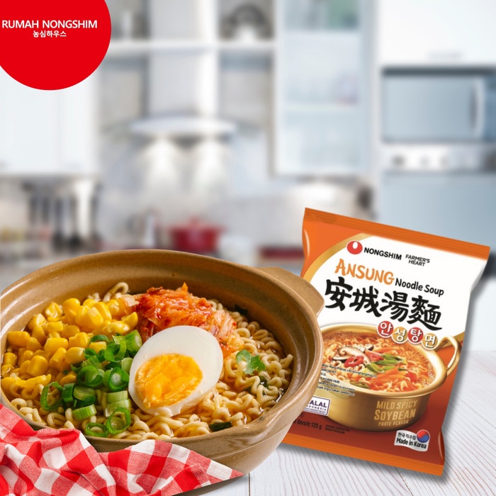 

Sale Terbatas Nongshim Bundling Ansungtangmyun 125G 3Pcs Made In Korea Aman
