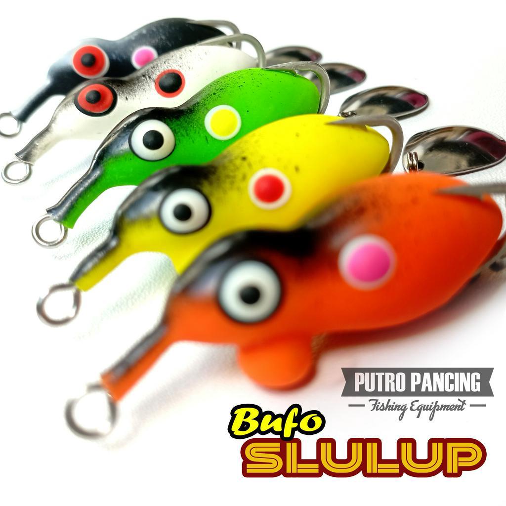 {{ Lure Bufo Slulup Tenggelam Soft Frog Softfrog Ready }}
