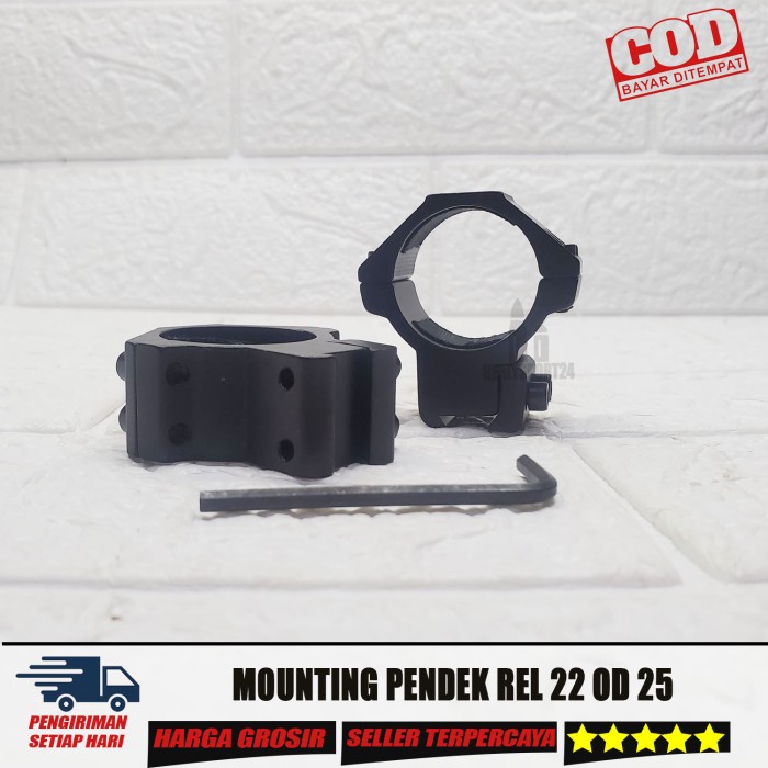 BRG BARU MONTING PENDEK TUBE 30 / MOUNTING PENDEK OD 30 / MOUNTING TELESKOP