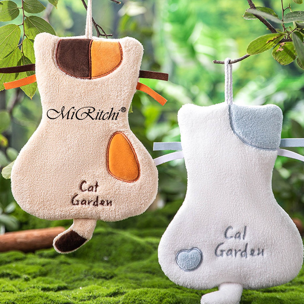 UM1 MiRitchi Lap Kain Dapur Kamar Mandi Gantung Estetik Karakter