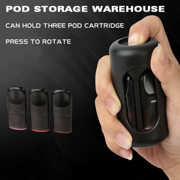 Relx Pod Rotating Cabin Cartridge Rotate Storage Case