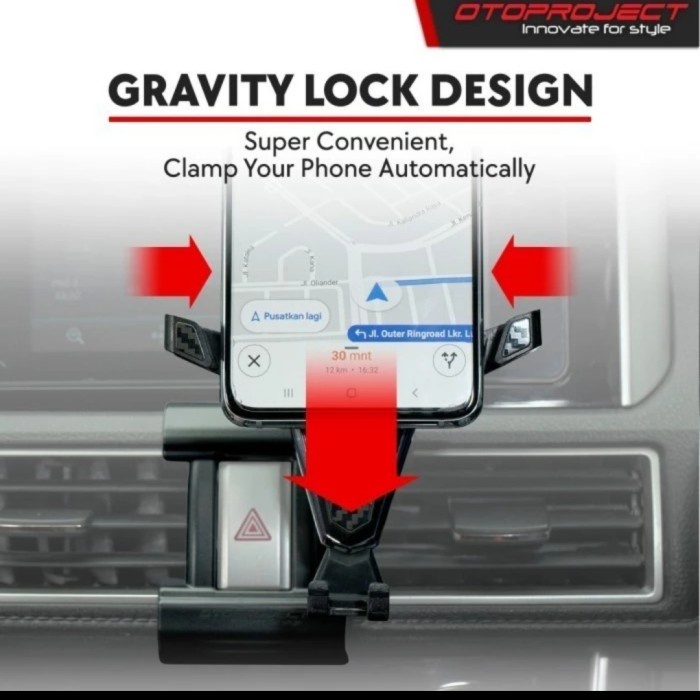 [Good] Car Phone Holder Mobil HRV Dudukan HP New HRV Otoproject