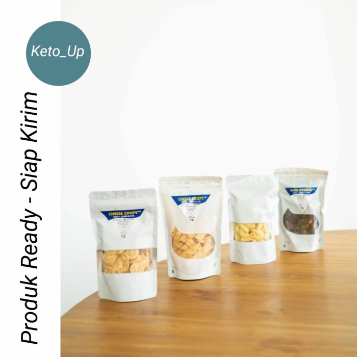 

..... Snack Keto Original - Tanpa Tepung Terigu - Tanpa Gula