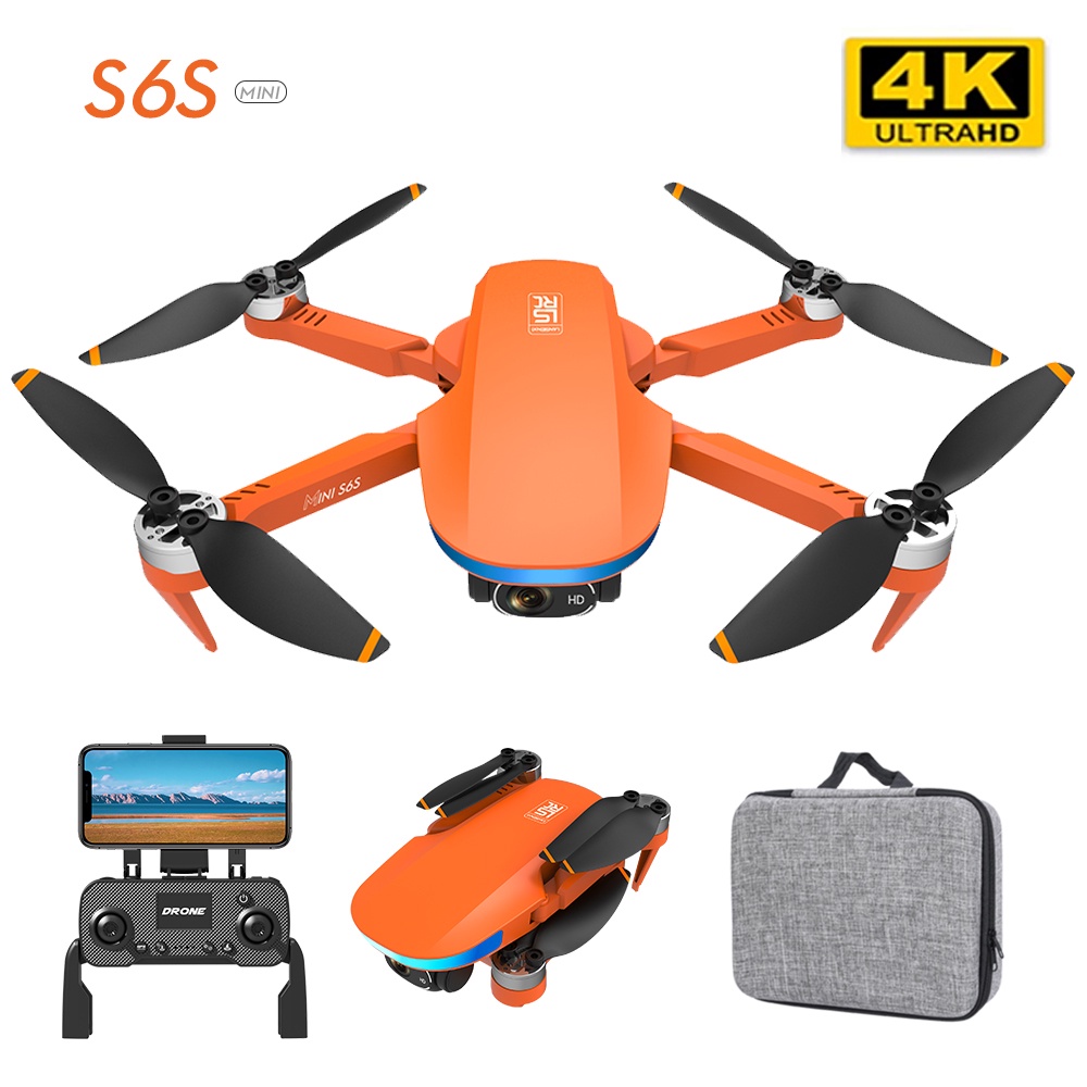 S6S 4K Mini Drone Profesional Hd Dual Camera Gps Aerial Photography Drone 5G Wifi Fpv Brushless
