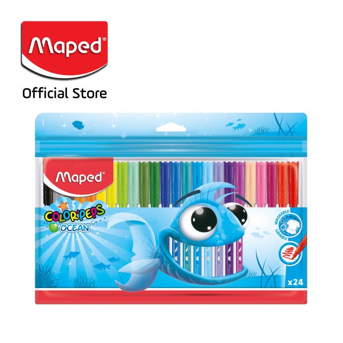 

Maped Spidol Warna Ocean 24' - Cardboard