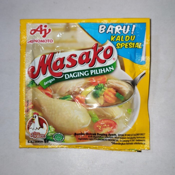 

(Best) Kaldu Masako Rasa Ayam 9gr 12s