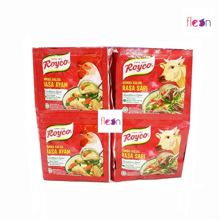 

(Best) ROYCO Rasa Ayam / Sapi (isi 12 sachet) Bumbu Penyedap