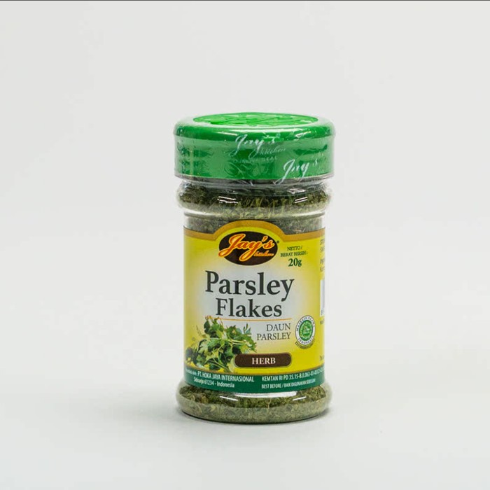 

(Best) JAY'S KITCHEN HERBS PARSLEY 90GR JAYS PETERSELI FLAKES BUBUK JAY DAUN