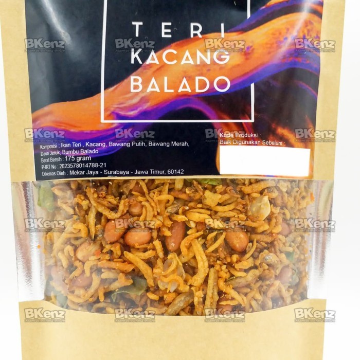 

(Good) Teri Nasi Kacang Balado Teri Medan Goreng Crispy Krispi Siap Makan