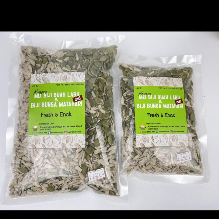 

(Good) TRAIL MIX SUNFLOWER SEED DAN PUMPKIN SEED 500GR