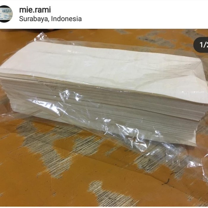 

(Good) Kulit Samosa 8x28 cm berat 1000gram