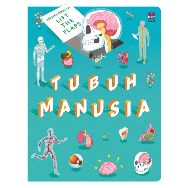

terbaru !!! buku seri ensiklopedia lift the flap: tubuh manusia - original gramedia ready