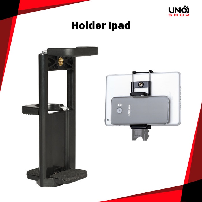 Jt Top Universal 2 In 1 Holder Ipad Dan Hp Big Clip