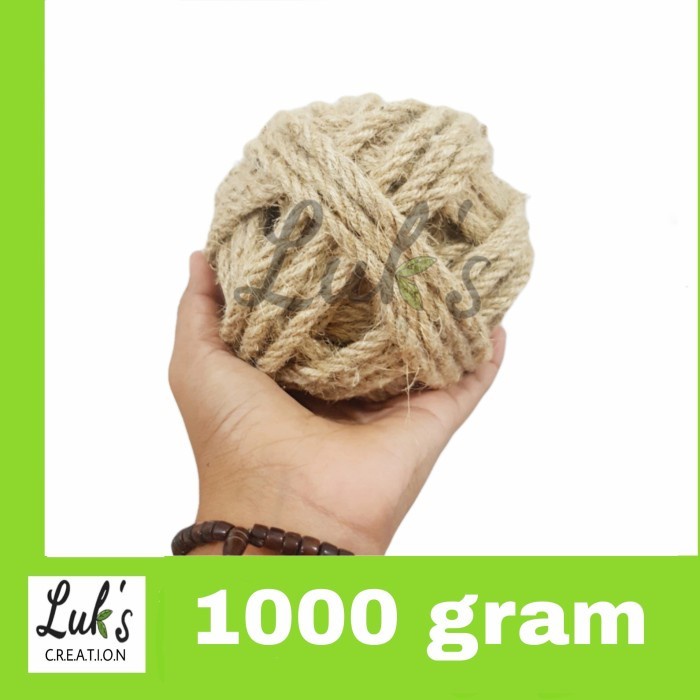 

(Good) Tali goni 8 ply 8 mm kiloan - tampar goni - tali rami - goni murah