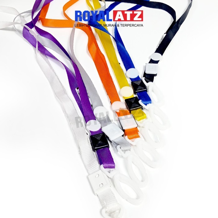 

(Good) Tali Gantungan Id Card Cantol Kalung Kait Plastik