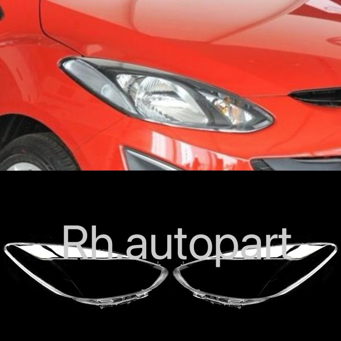 Mika Head Lamp/ Cover Lampu Depan Mazda 2 2007-2012
