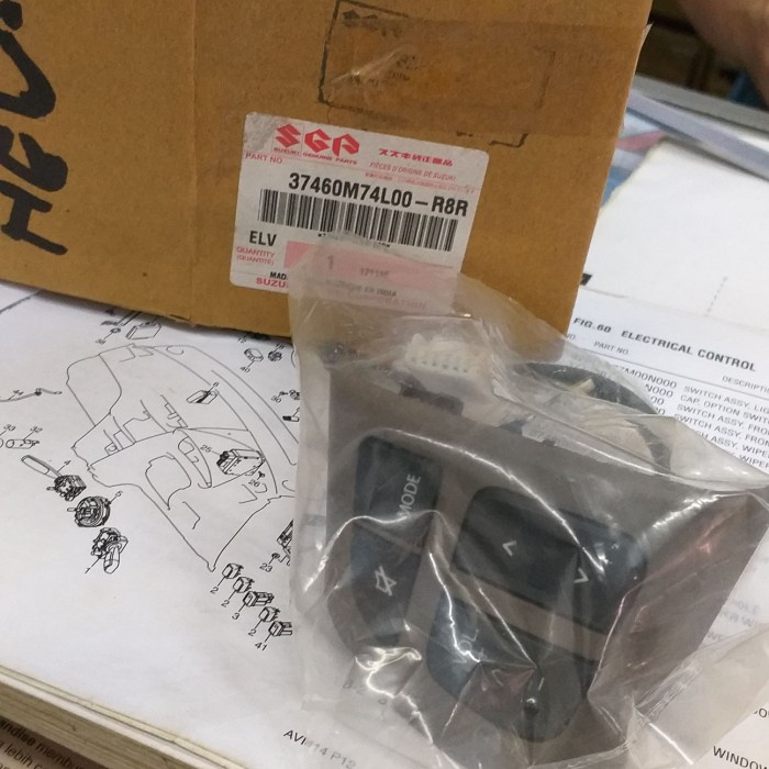 Tombol Audio Stir Ertiga