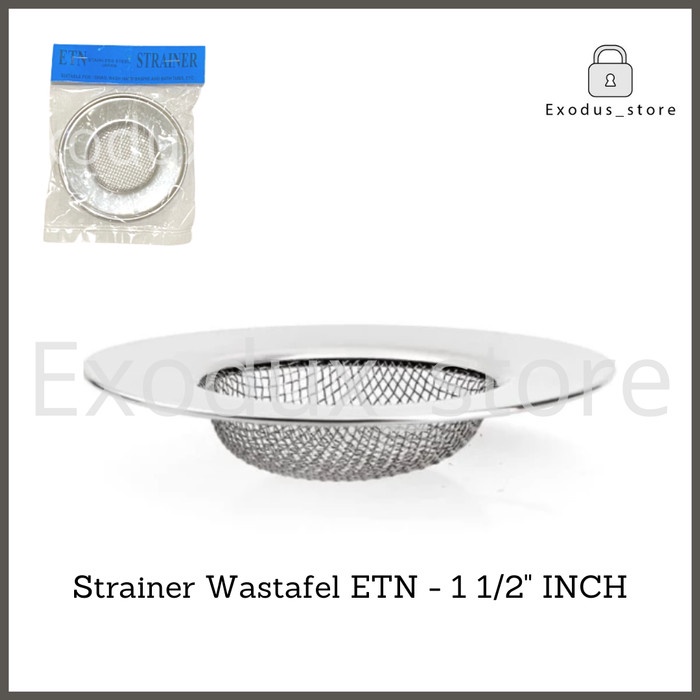 JTTOP" SARINGAN WASTAFEL CUCI PIRING STRAINER AFUR SINK KECIL 1 1/2 INCH