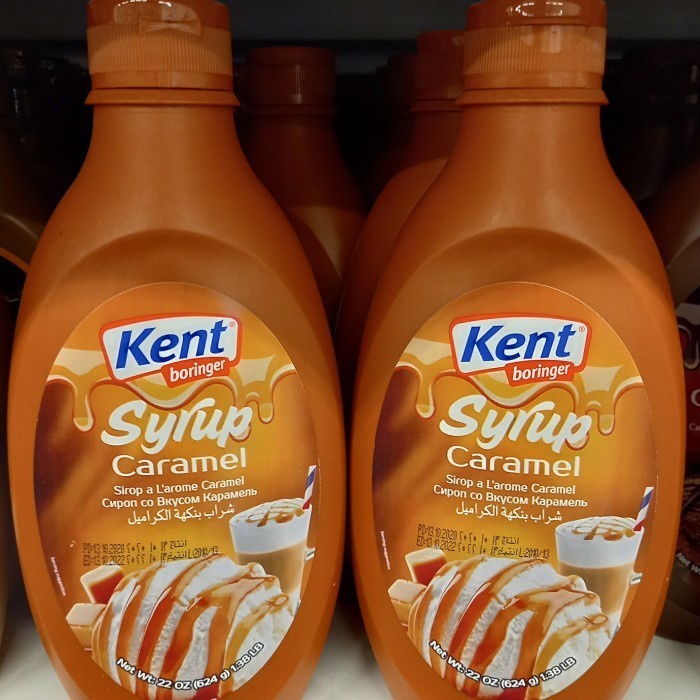 Promo Terbatas Kent Boringer Syrup Caramel 624Gr - Terlaris Aman