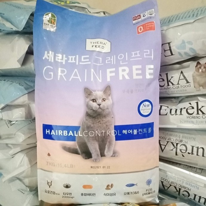 

Sale Terbatas Therafeed Hairball Control 7Kg Freshpack/Therafeed Grainfree/Ekspedisi Aman