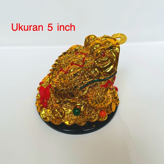 Kodok Fengshui Kodok Mutiara 5 Inch