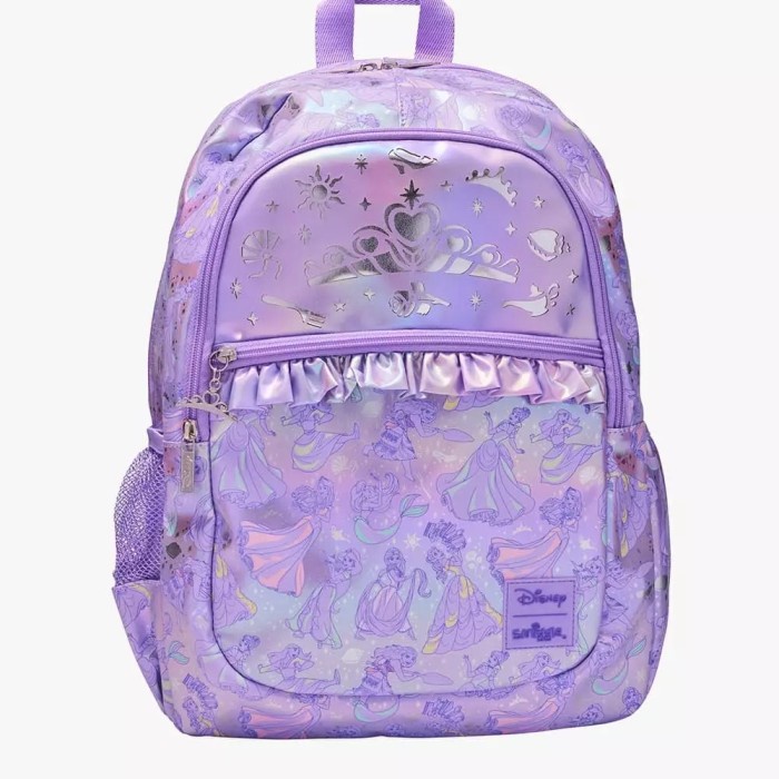 Tas Smiggle Disney Princess Backpack Lunchbag -Gratisongkir