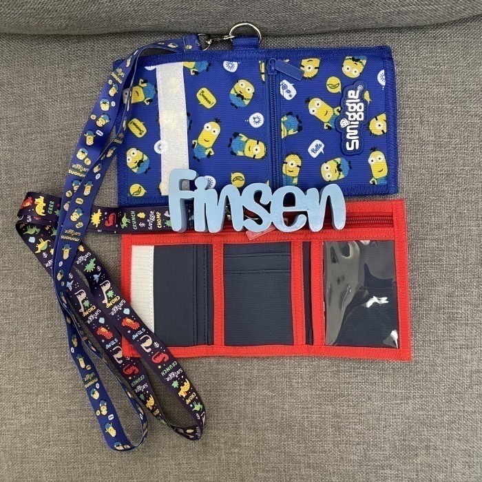 Smiggle Dompet Anak Smiggle Wallet Lanyard Dompet Smiggle Anak Dompet -Gratisongkir