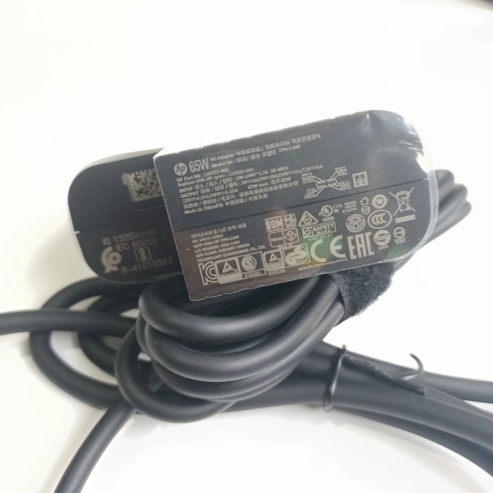 ADAPTOR CHARGER ORIGINAL HP SPECTRE X360 65W USB TYPE C