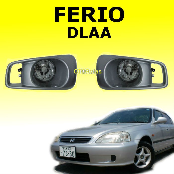 Foglamp Honda Civic Ferio 1999 2000 Fog Lamp Lampu Kabut Bumper Bemper