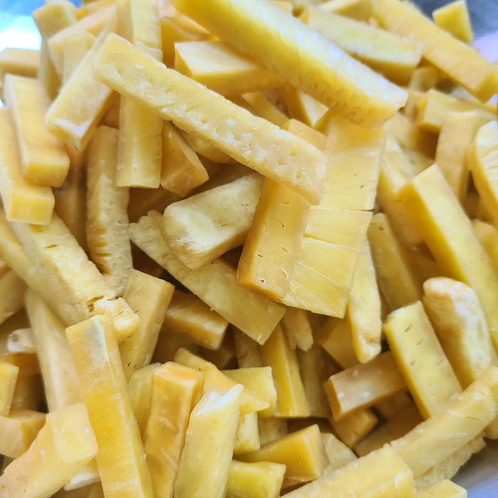 

Keripik Stik Sukun Mentega Grade A Stik Sukun Mentega Kemasan 500Gr 1Kg Camilan Renyah Gurih Enak