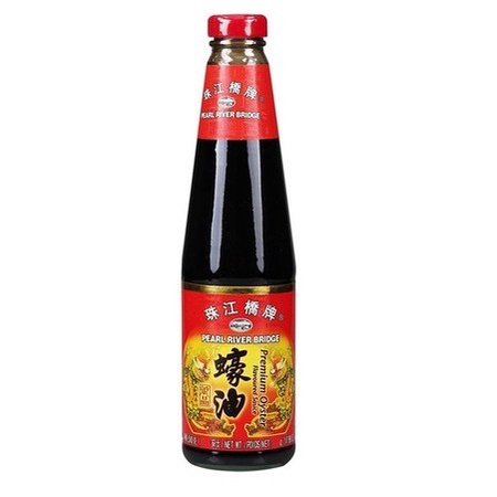 

Pearl River Bridge Premium Oyster Sauce / Prb Saus Tiram Premium 510Gr
