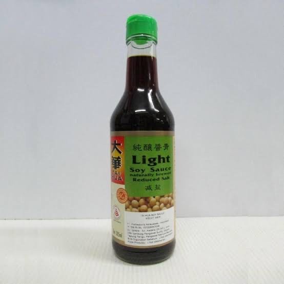 

Tai Hua Light Soy Sauce / Kecap Asin Rendah Garam 305 Ml