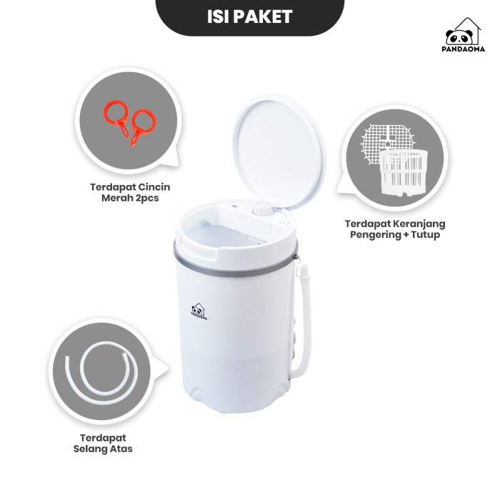 Pandaoma Mesin Cuci Mini Portable