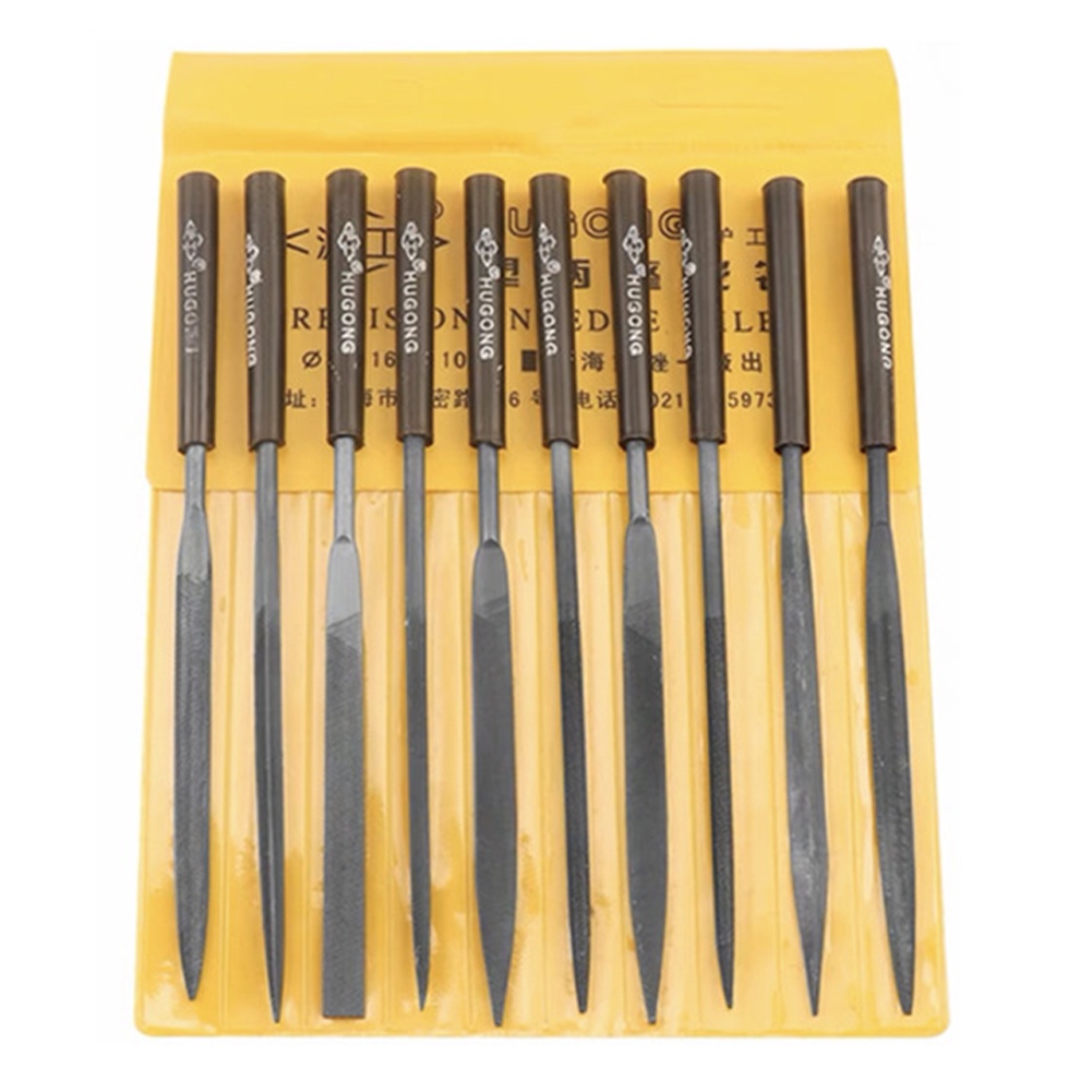 Metal Grinding File Mini File Assorted Shaping File Premium Woodworking Assorted Flat File Set Steel