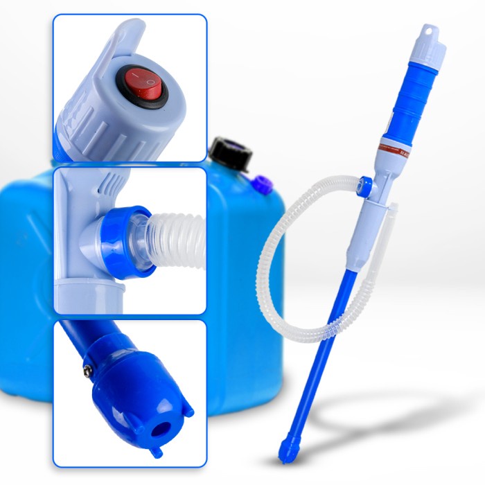 fifia Pompa Air Oli Minyak Water Liquid Transfer Pump Jt 600 Blue