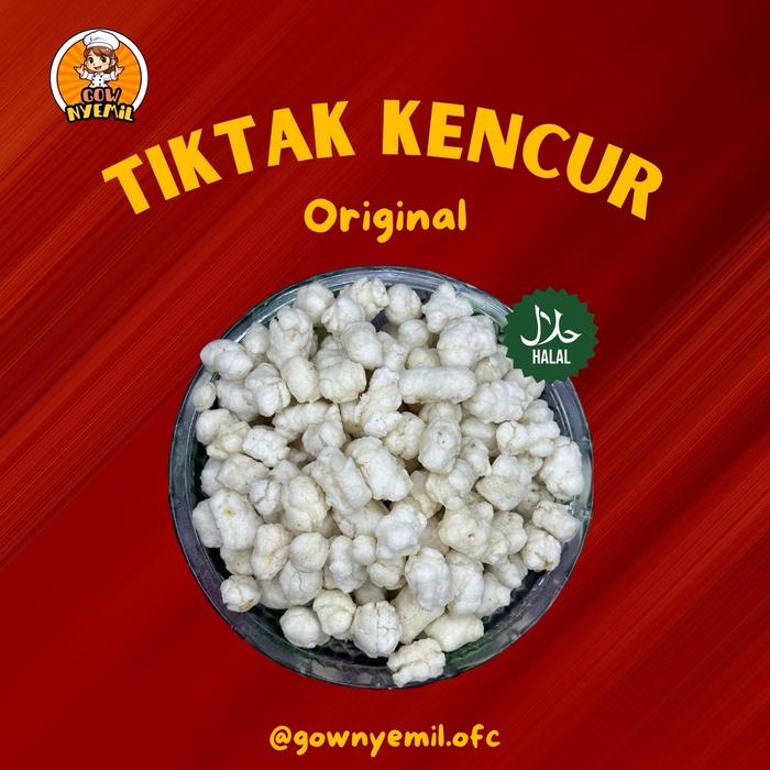 

1kg - TIKTAK Kencur/ Cikur by Gow Nyemil snack jadul murah