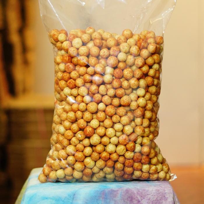 

1KG TAHU BULAT CRISPY MINI ORI DAN PEDAS GURIH RENYAH Kering Food