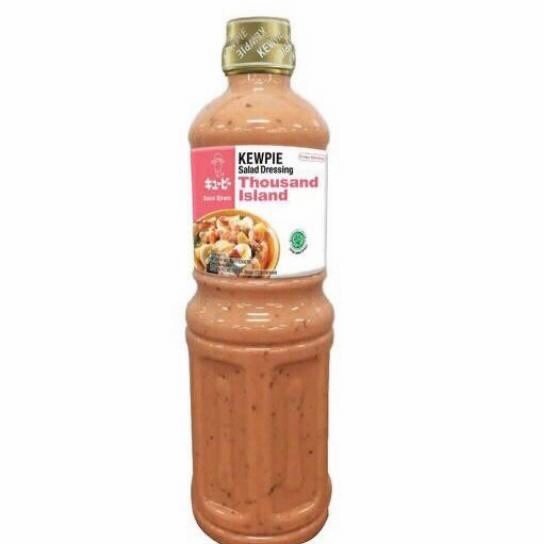 

Kewpie THOUSAND ISLAND 1 Liter Salad Dressing Saus Siram 1 L