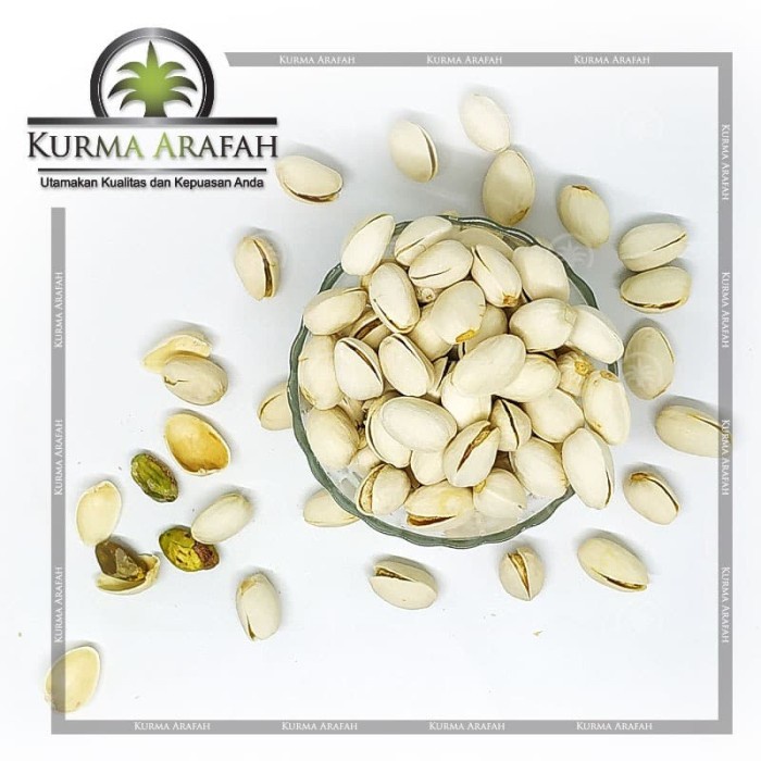 

kacang pistachio 1 kg fustuk camilan sehat Import Kacang Arab