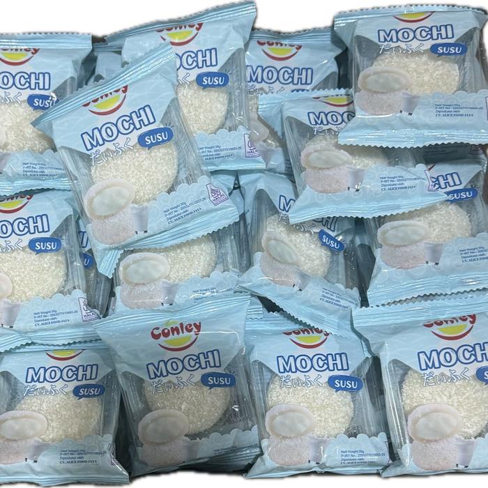 

MOCHI CONLEY 1 DUS ISI 60 PCS - Mochi isi matcha, susu, cokelat Snack Food Makanan Cemilan