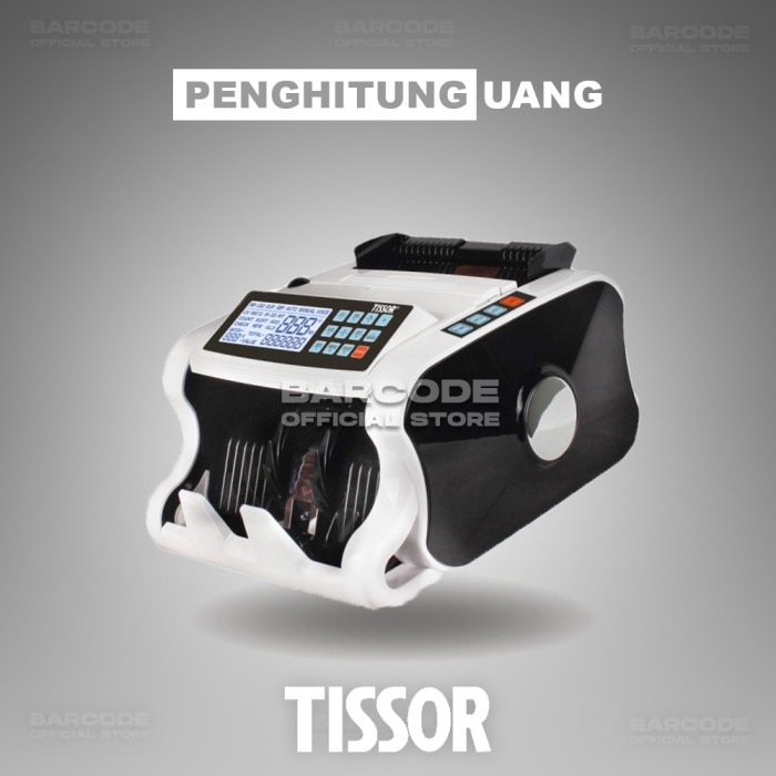 Mesin Penghitung Uang TISSOR T1220 Hitung Deteksi Uang Asli / Palsu